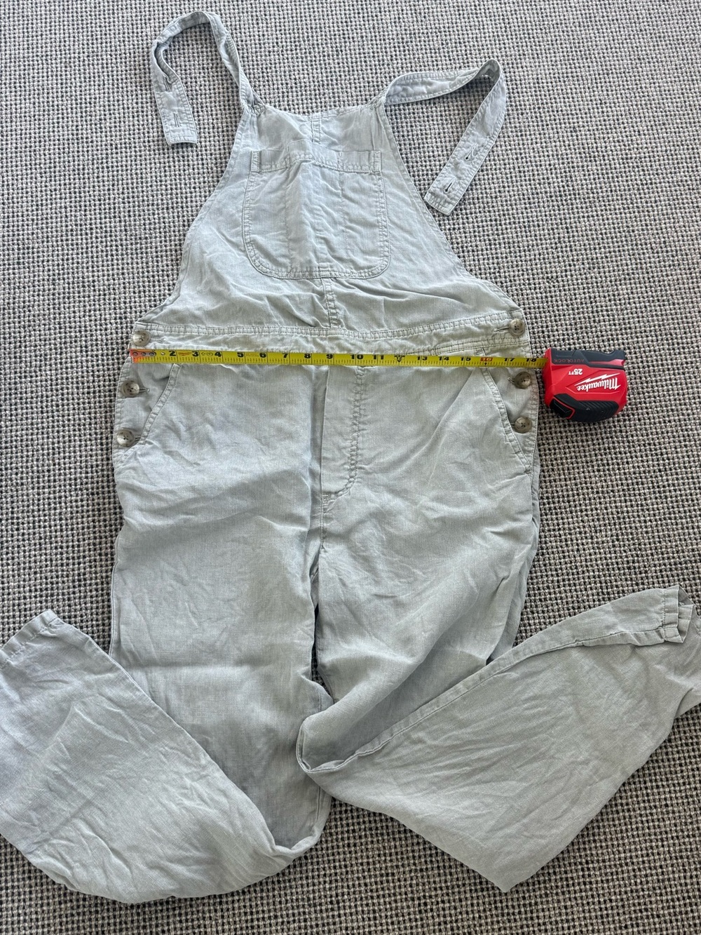 James Perse Linen Overalls - Size 1